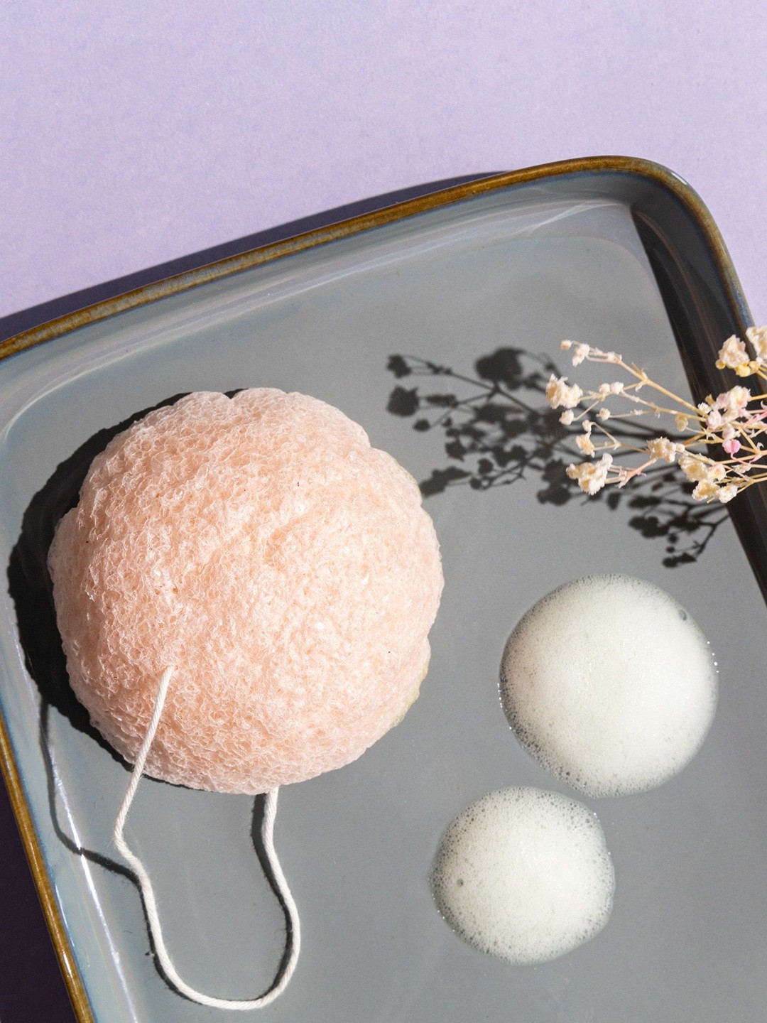 

Klome Essential 100% Organic Konjac Face Loofa, Pink