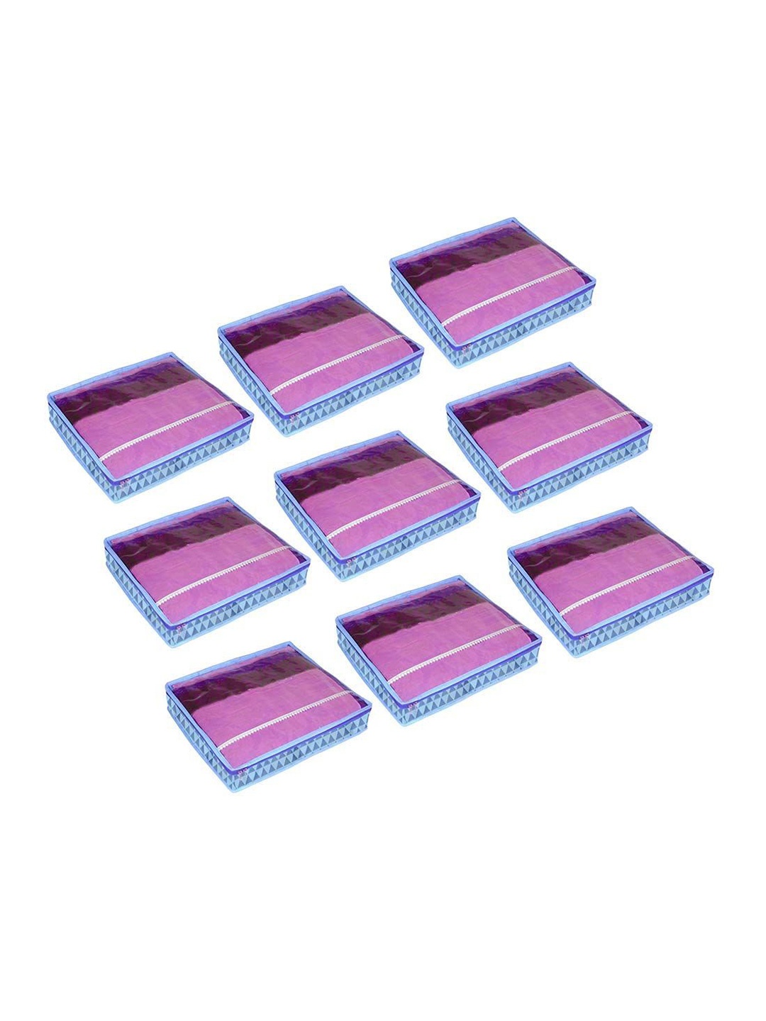 

prettykrafts Blue Set of 6 Regular Drawer Organiser Organisers