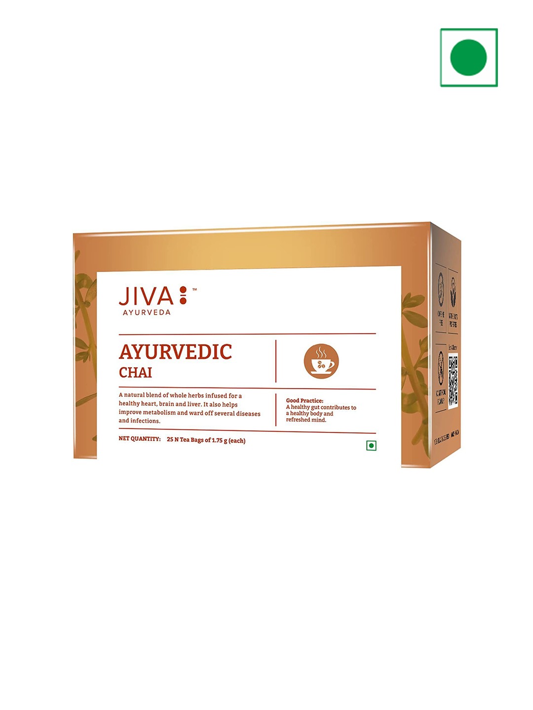 

Jiva Ayurvedic Chai- 25N, White