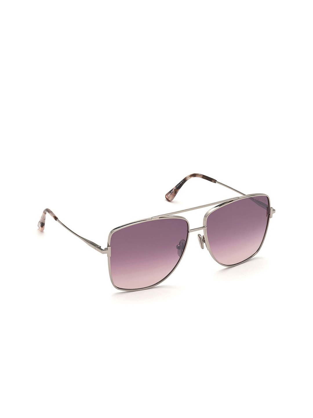 

Tom Ford Women UV Protected Square Sunglasses FT0838 61 16U, Purple