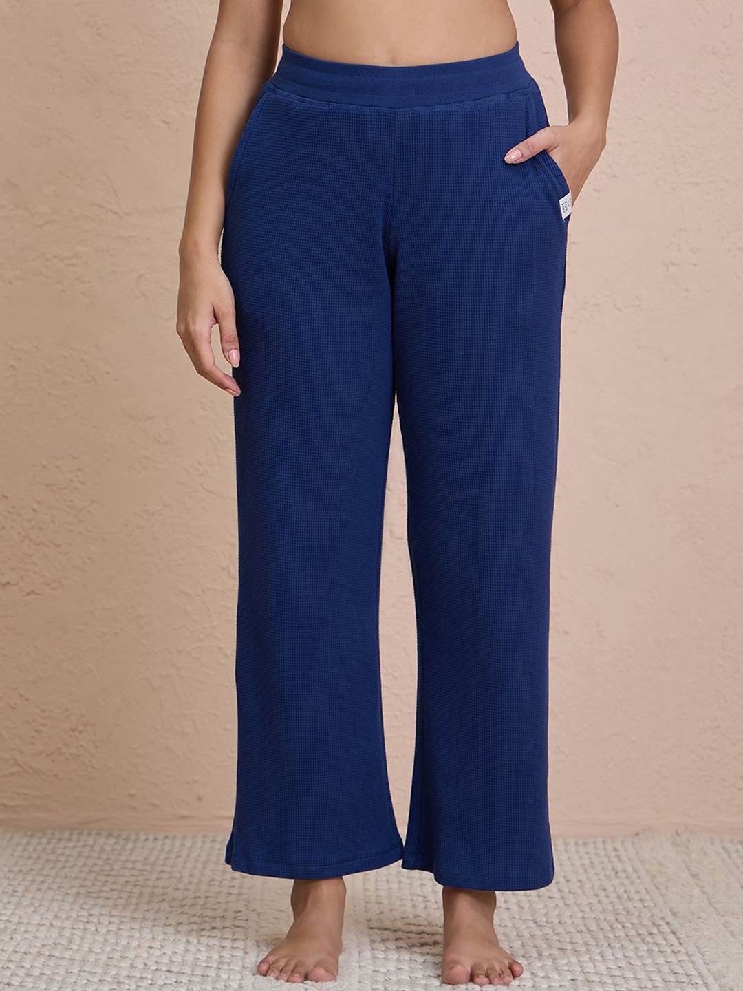 

Nykd Mid-Rise Lounge pants, Blue