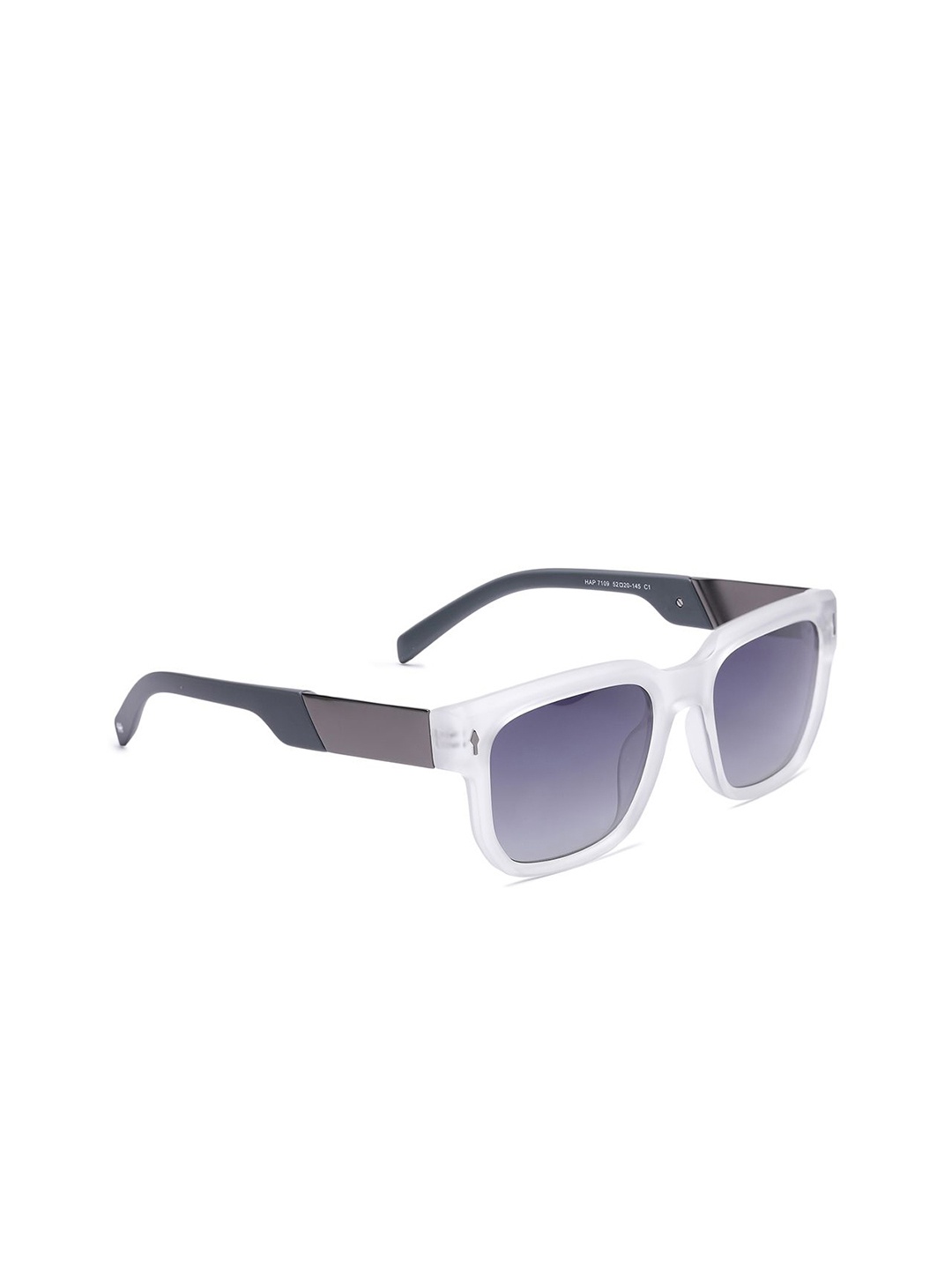 

Specsmakers Unisex Square Sunglasses SSFWTMGY52HAP7109, Grey