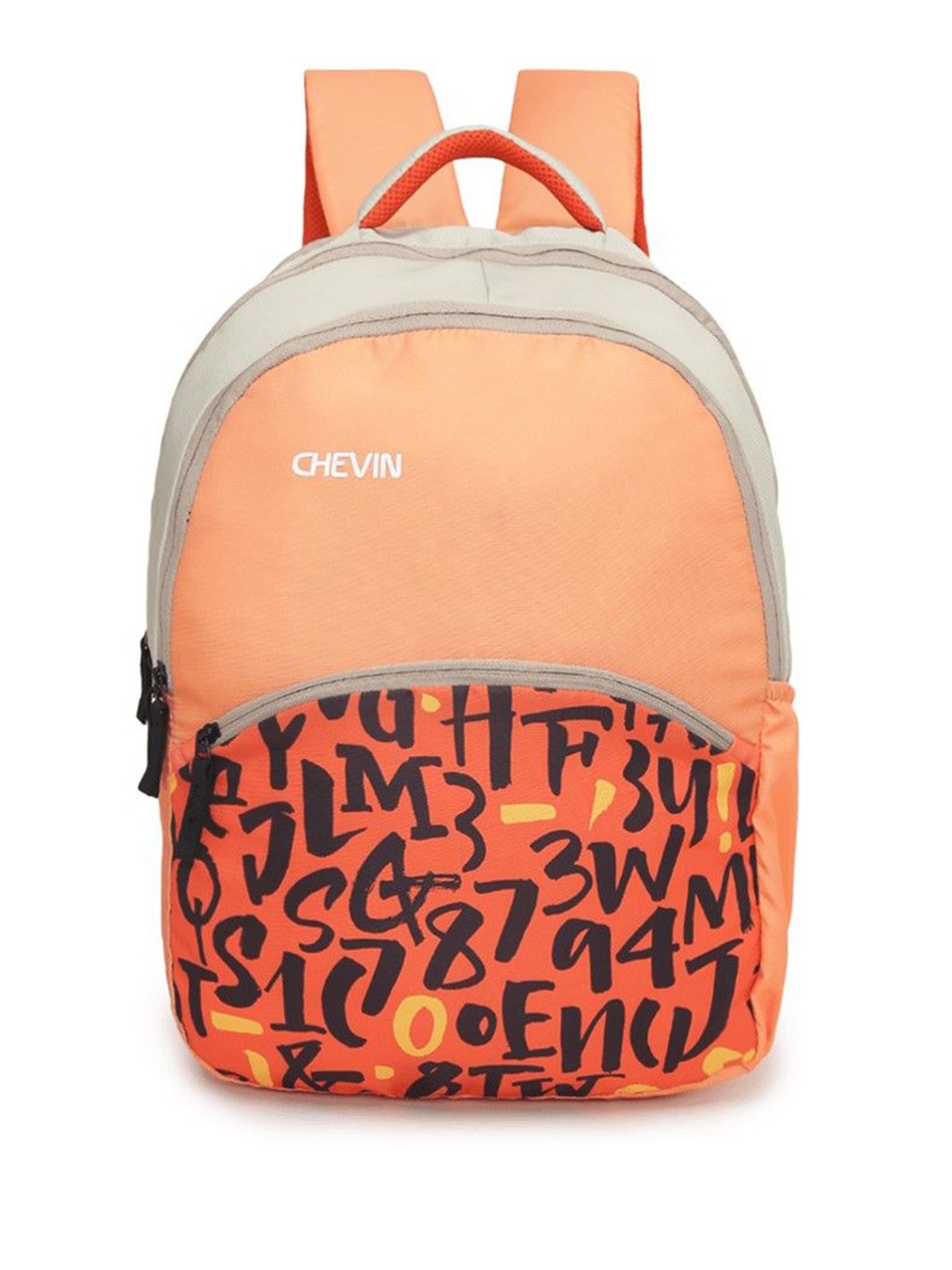 

CHEVIN Unisex Large Backpack, Orange