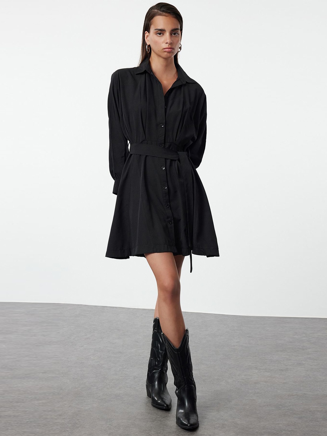 

Trendyol Shirt Mini Dress, Na