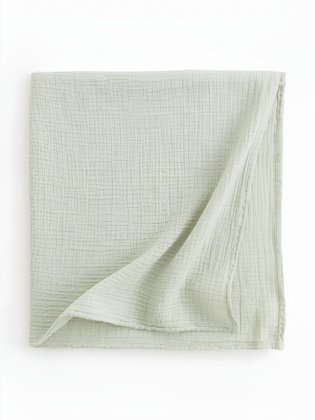 

H&M Green Pure Cotton Muslin Comfort Blanket