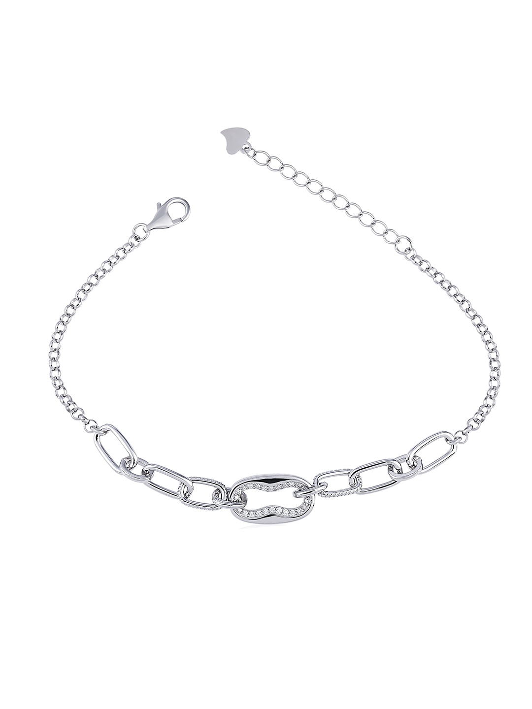 

DressBerry Women Bracelet, Silver
