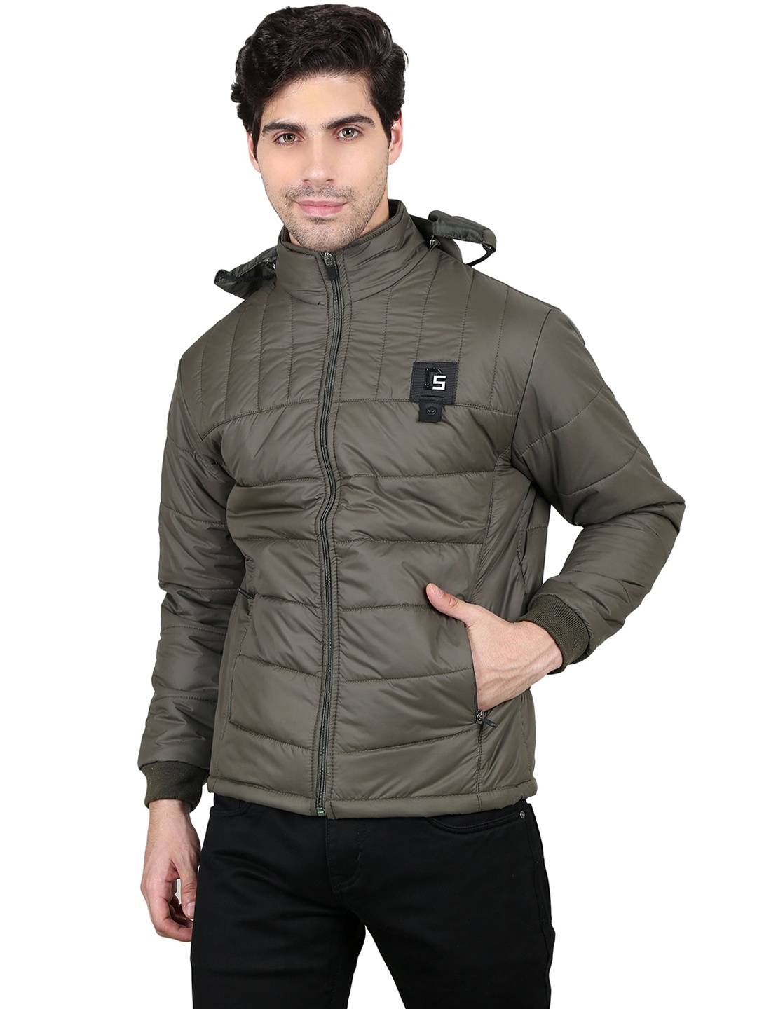 

BARSTOW Men Lightweight Outdoor Quilted Jacket, Olive