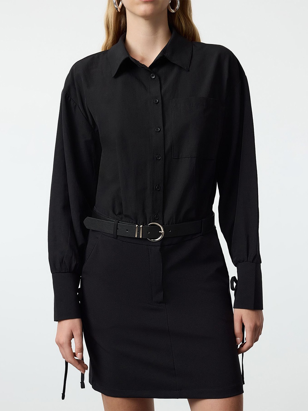 

Trendyol Shirt Mini Dress, Na