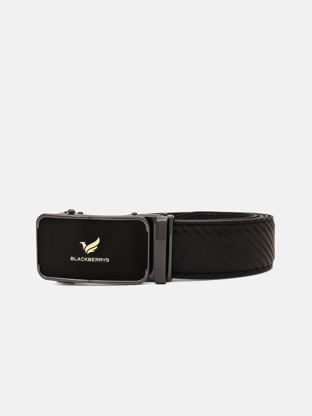

Blackberrys Men Leather Belt, Black