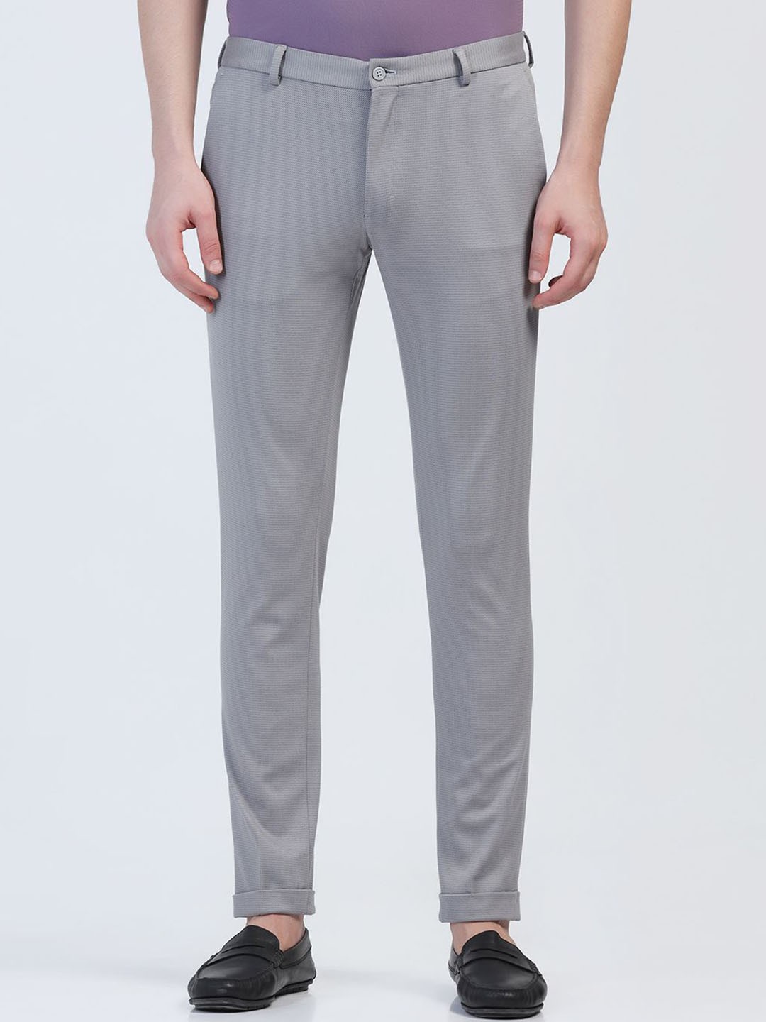 

Blackberrys Men Urban Slim Slim Fit Trousers, Grey
