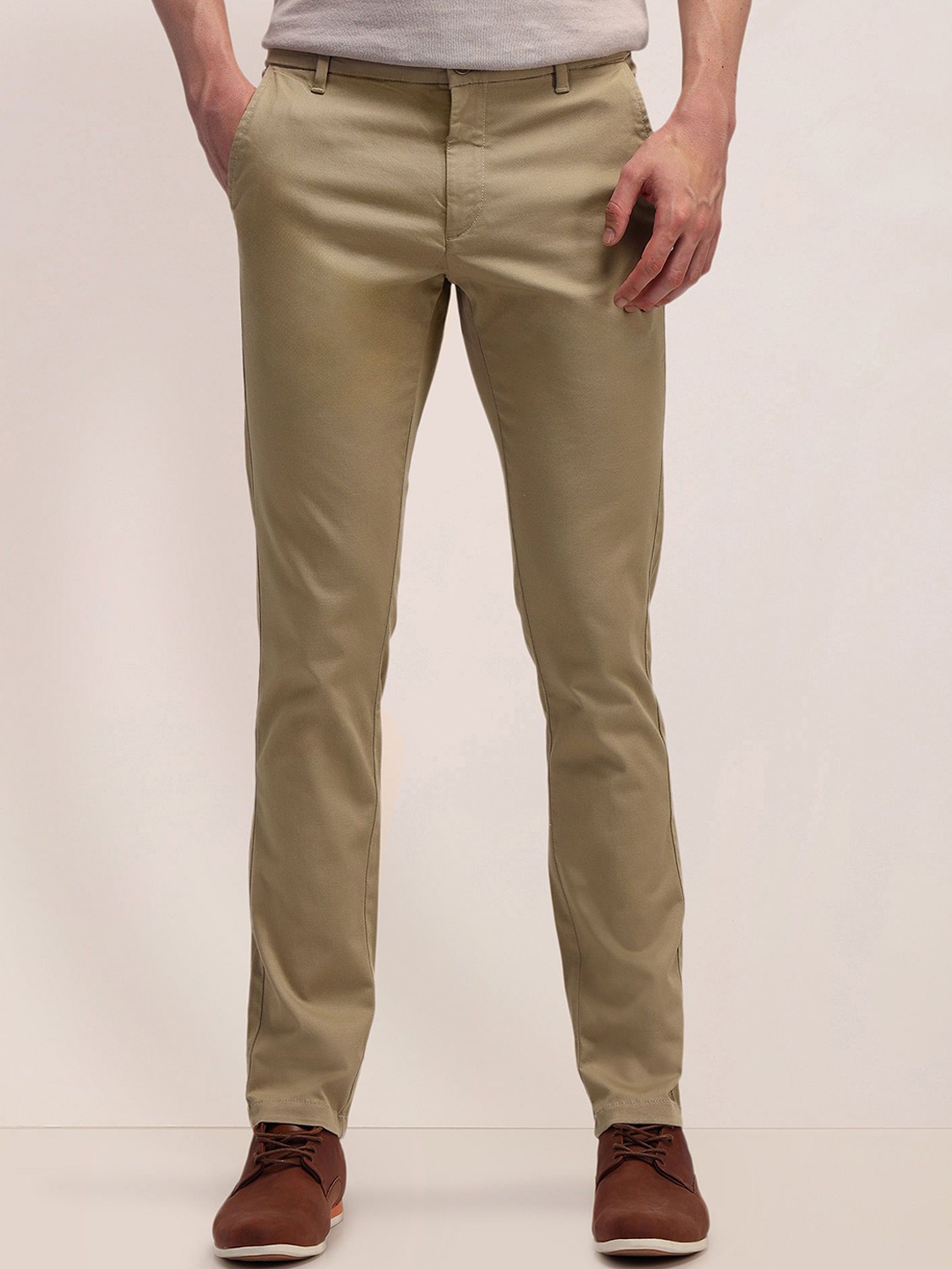 

U.S. Polo Assn. Men Urban Slim Slim Fit Chinos Trousers, Khaki