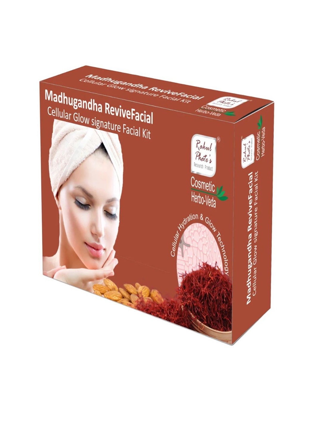 

Rahul Phate Research Product Madhugandha Revive Facial Kit- 40g, White