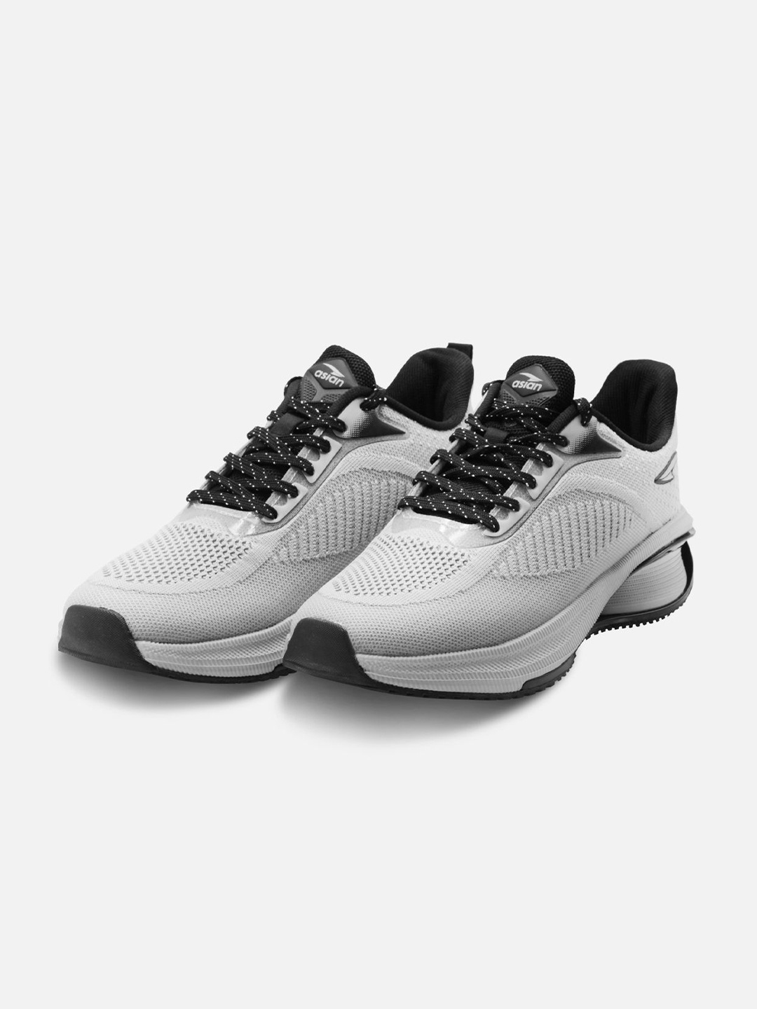 

ASIAN Men Mesh Running Non-Marking Shoes, Grey