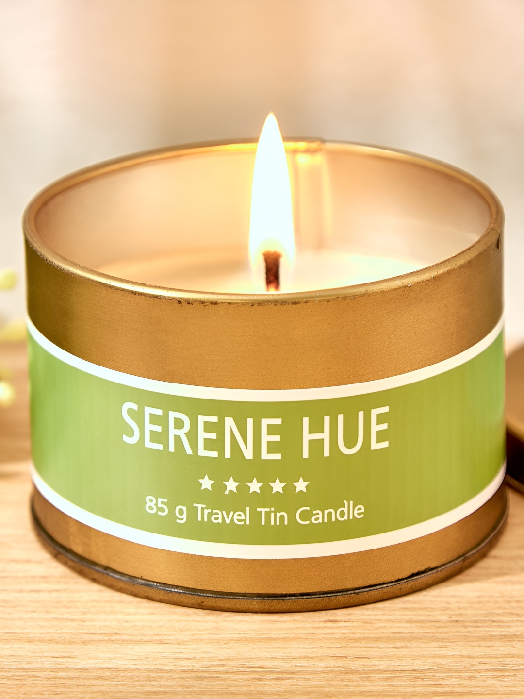 

Home Centre Green & White 1 pieces Tea Light Candle