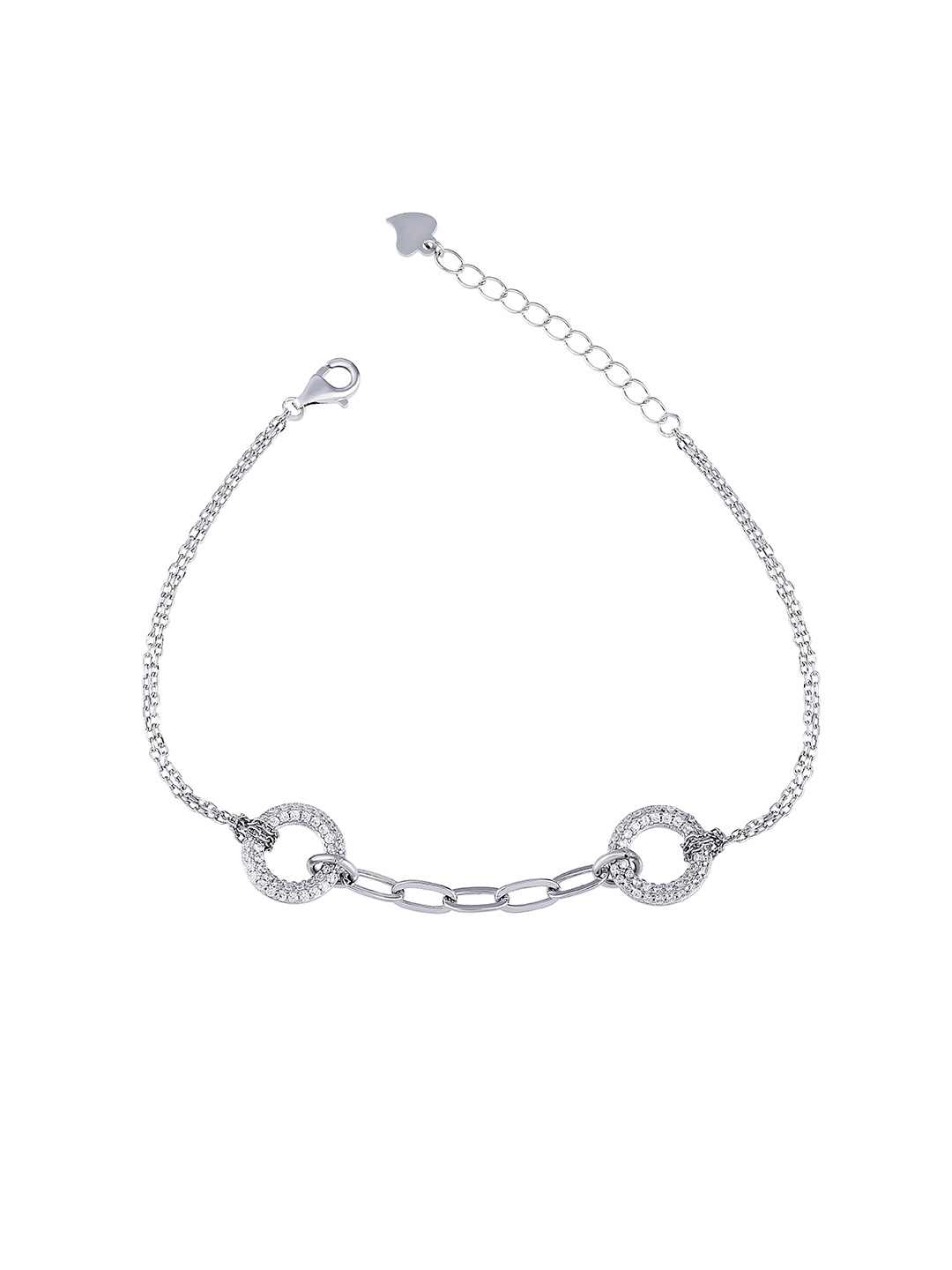 

DressBerry Women Bracelet, Silver