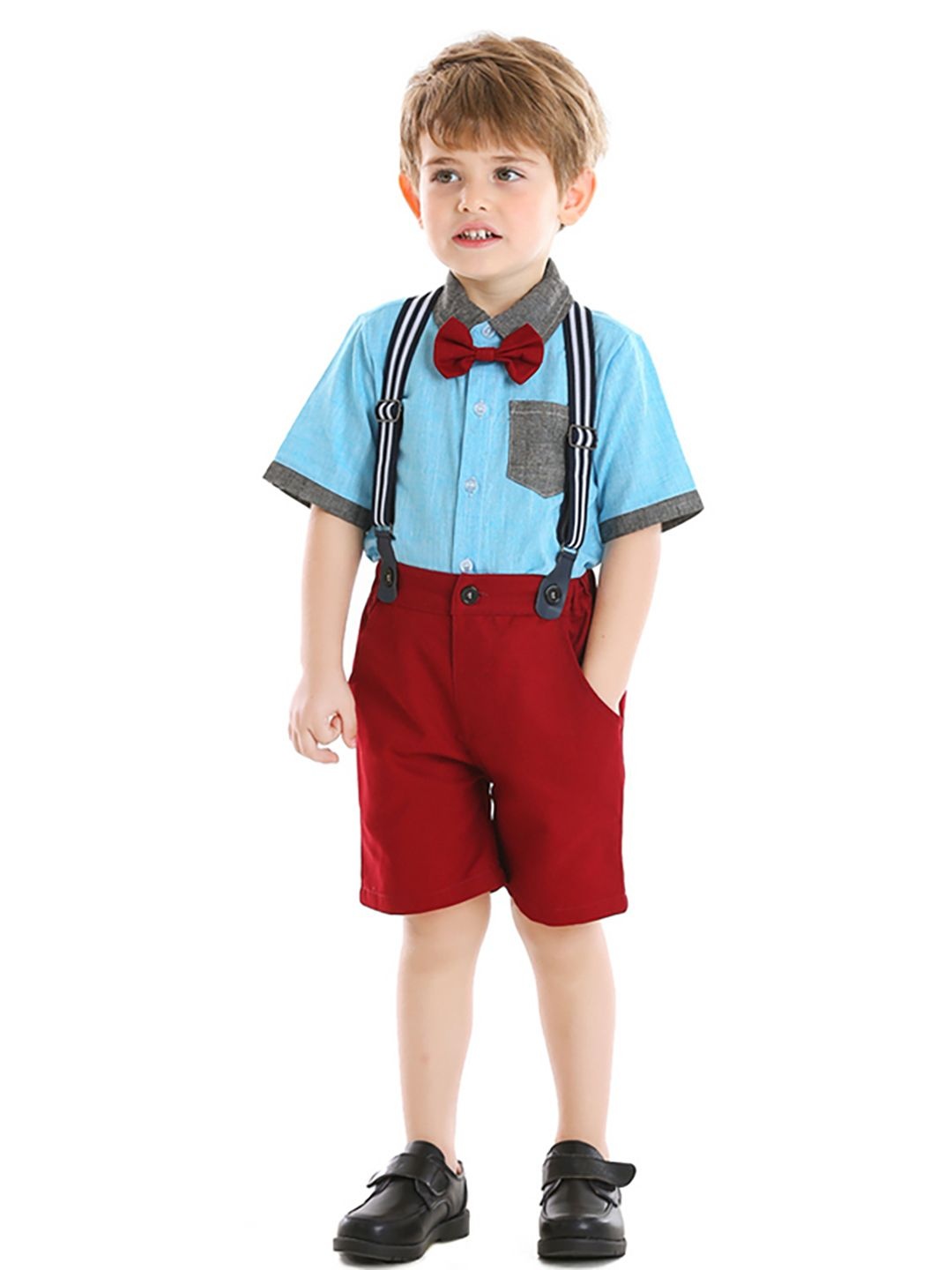 

JC SPARKLE Boys Shirt with Shorts, Blue