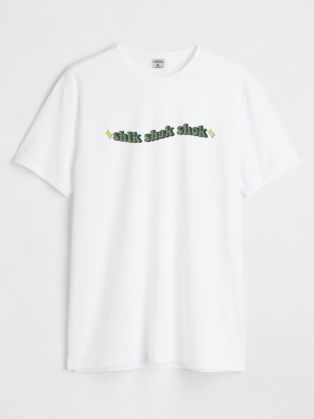 

TheBTclub Men Printed Activchill T-shirt, White