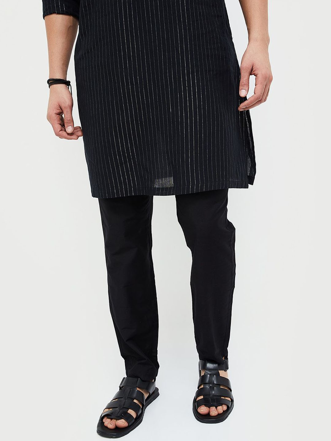 

Melange by Lifestyle Men Mid Rise Pyjamas, Black