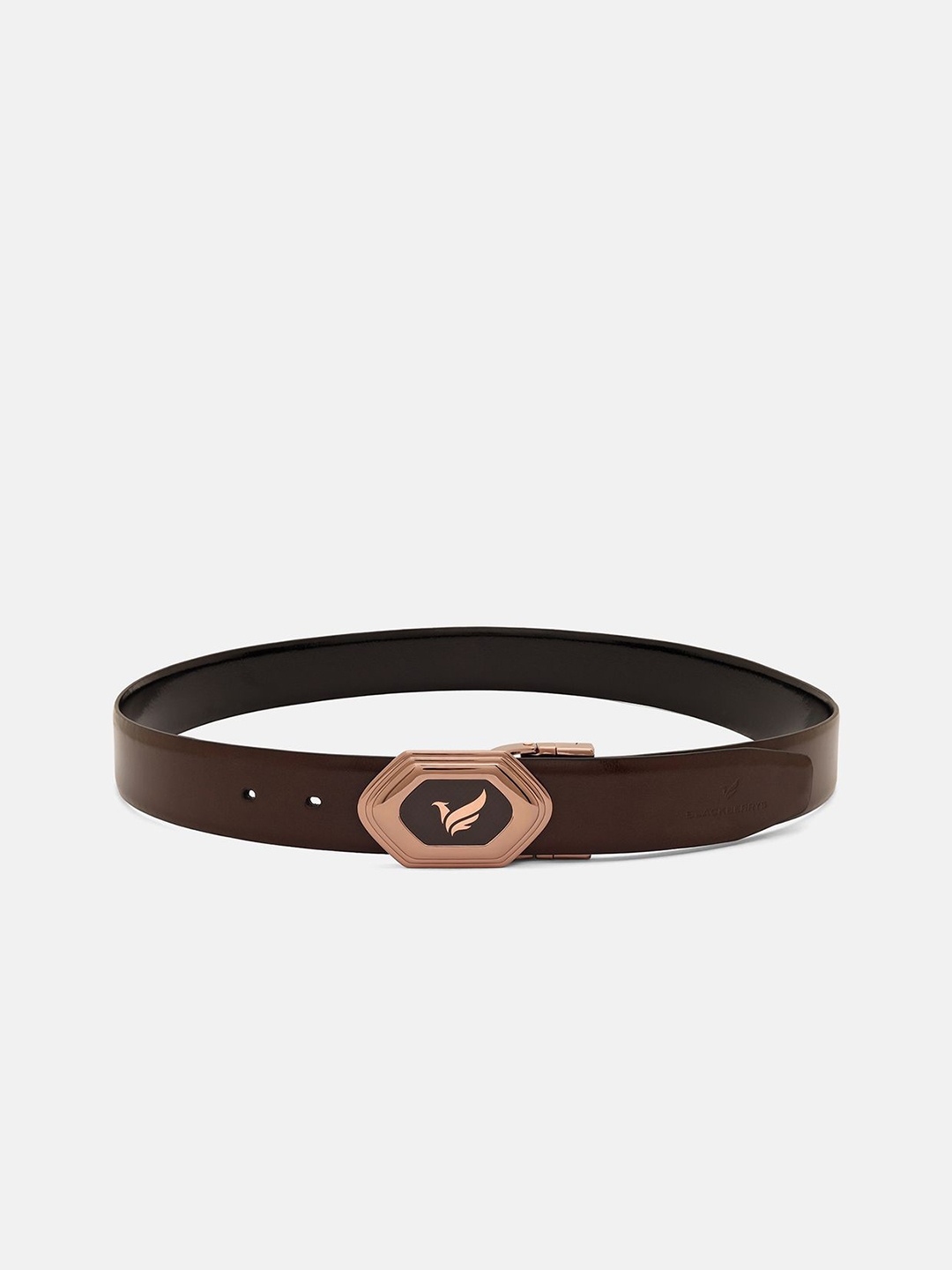 

Blackberrys Men Leather Reversible Belt, Maroon