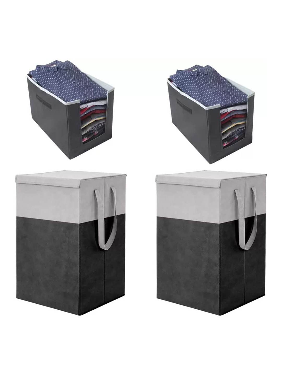 

prettykrafts Unisex Grey Organisers