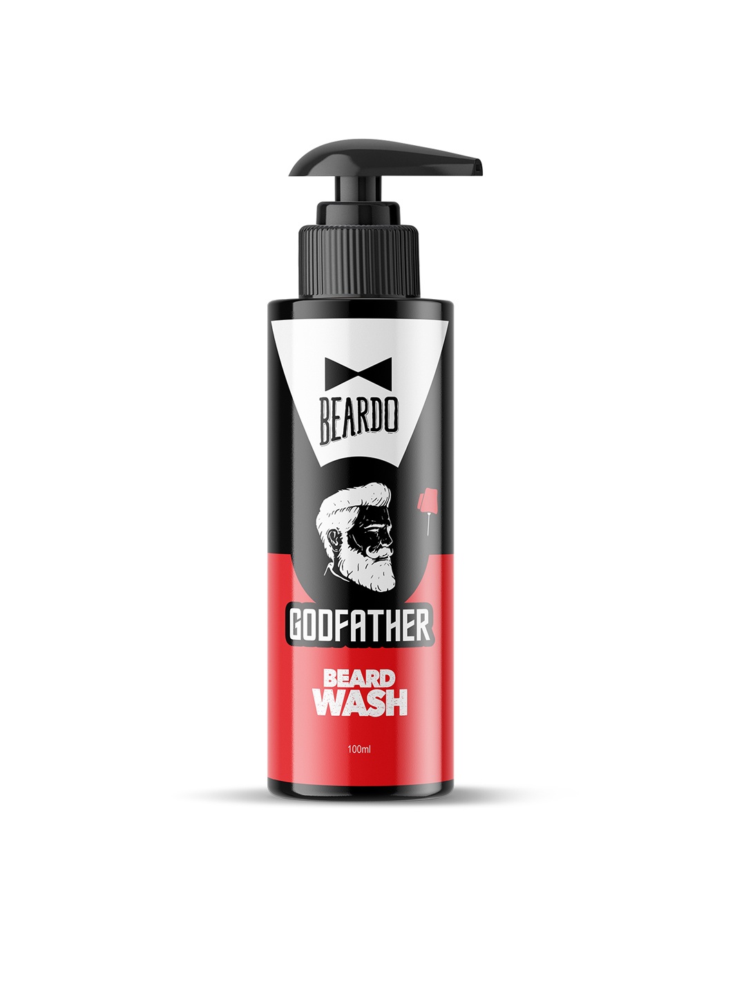 

BEARDO Men Godfather Beard Wash - 100 ml, Black