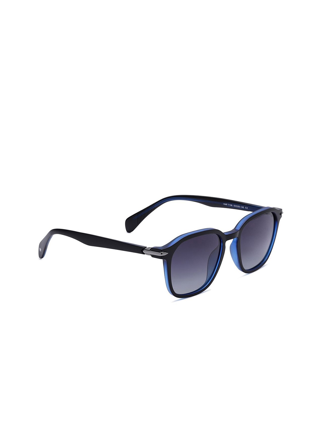 

Specsmakers Unisex Square Sunglasses SSFBLMGY52HAP7106, Grey