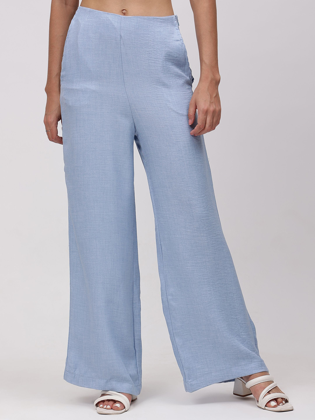

Fashion Gaiia Women Trousers, Blue