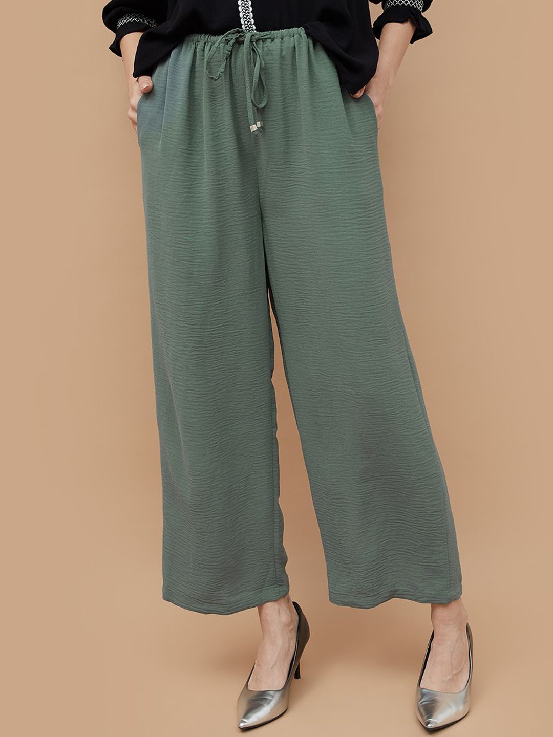 

Fame Forever by Lifestyle Women Trousers, Green