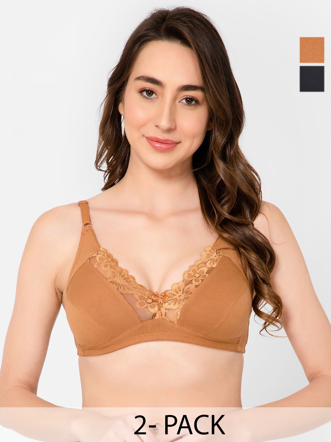 

Clovia Bra Full Coverage, Brown