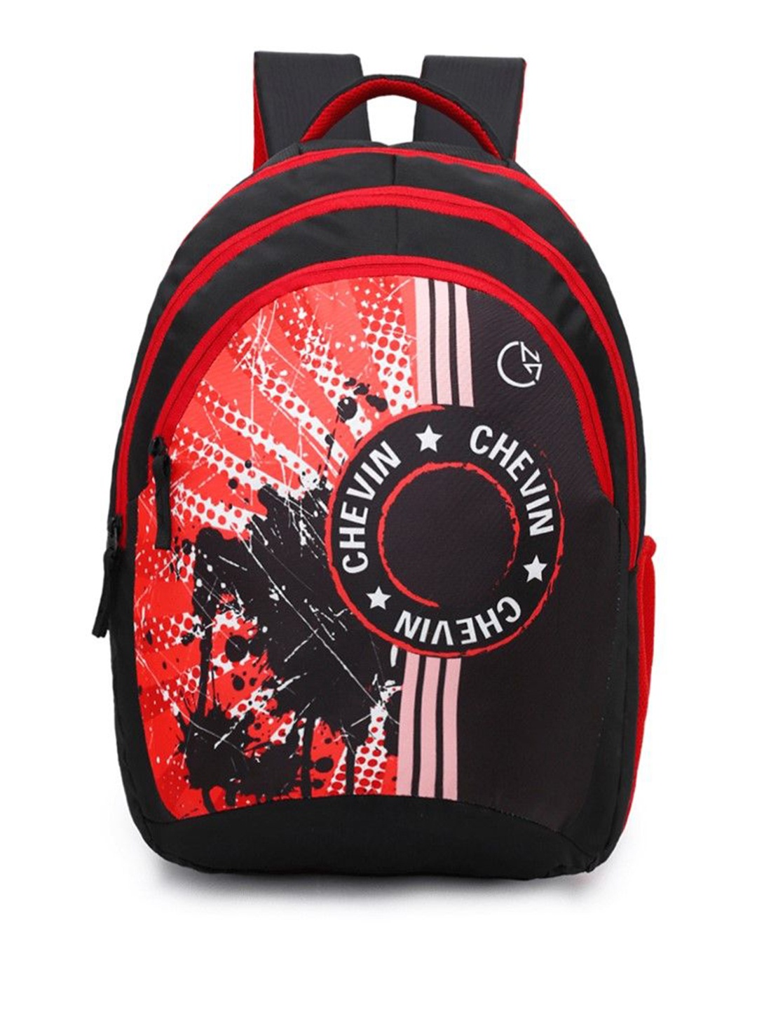 

CHEVIN Unisex Water-Resistant Backpack, Black