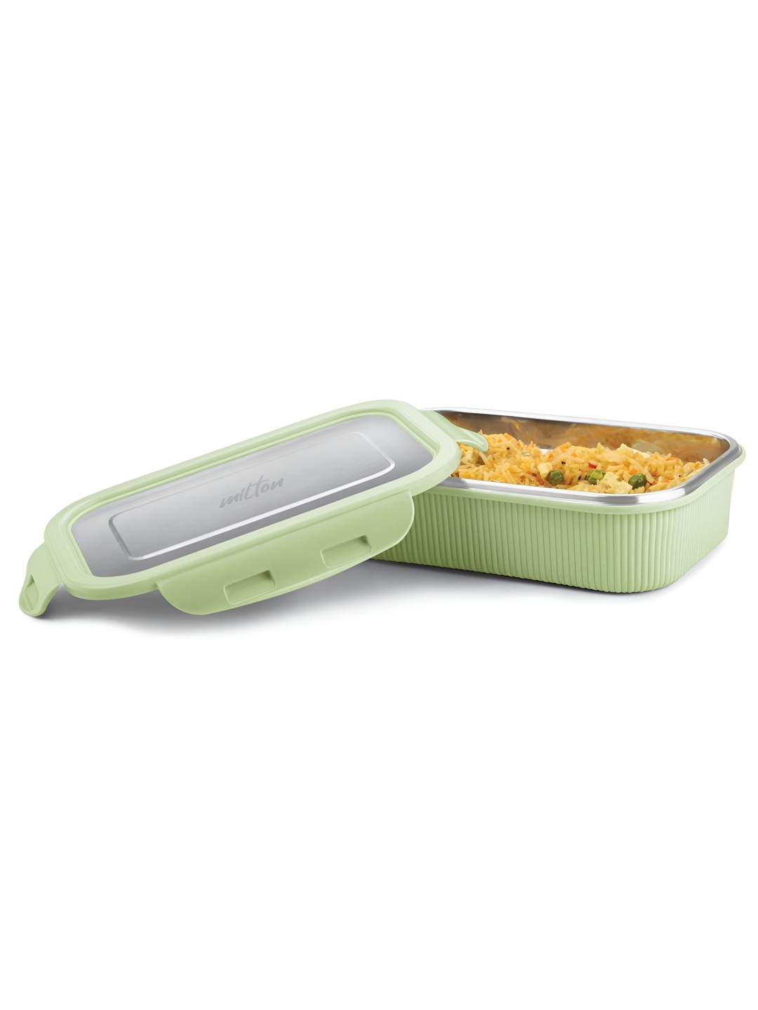 

Milton Cool Touch Rectangular 800 Inner Stainless Steel Container 780 ml Blue, Green