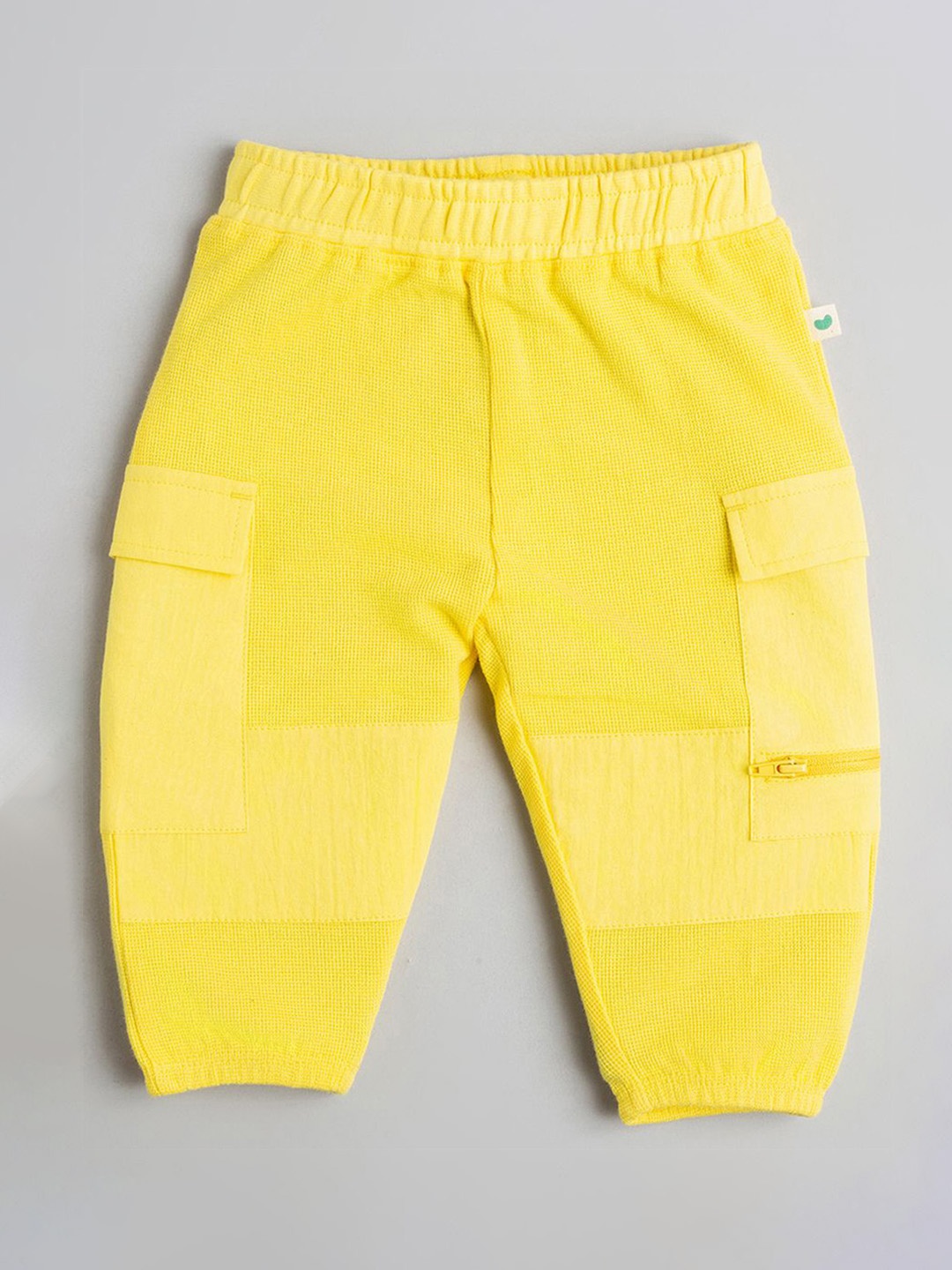 

Ed-a-Mamma Baby Boys Cotton Relaxed Fit Joggers, Yellow