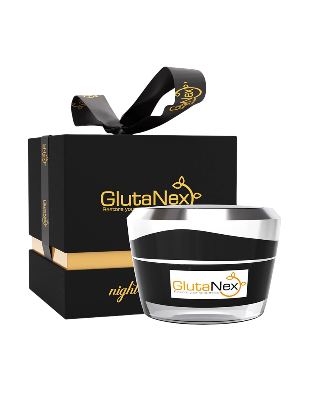 

GLUTANEX Skin Whitening Cream With Glutathione Restore Your Youthful Glow- 30g, Green