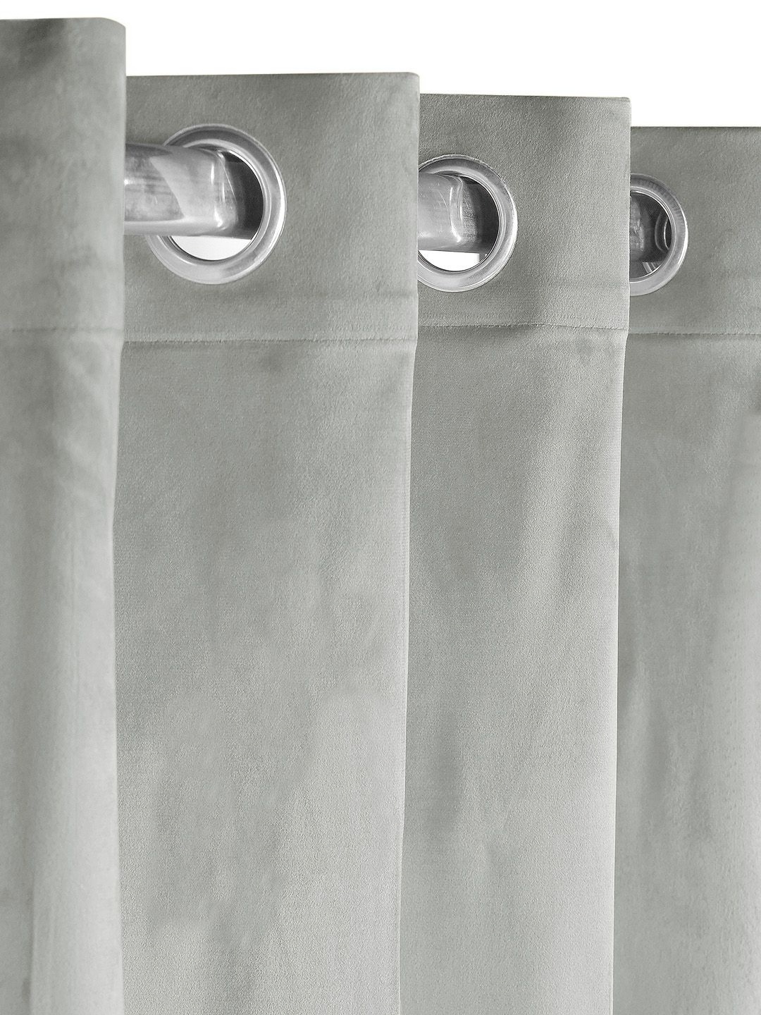 

Saral Home Grey 2 Pieces Black Out Window Curtain