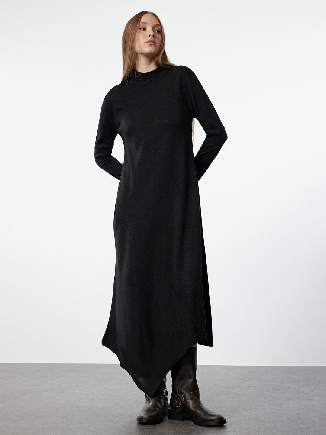 

Trendyol A-Line Maxi Dress, Na