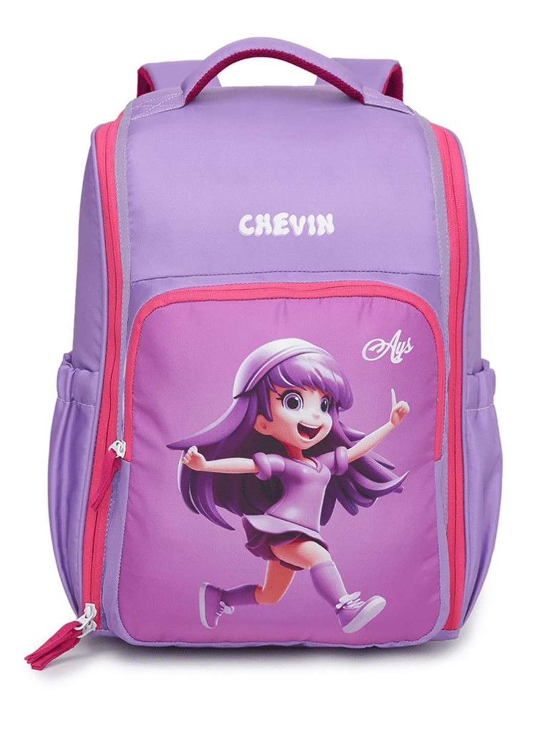 

CHEVIN Unisex Graphic Backpack, Purple