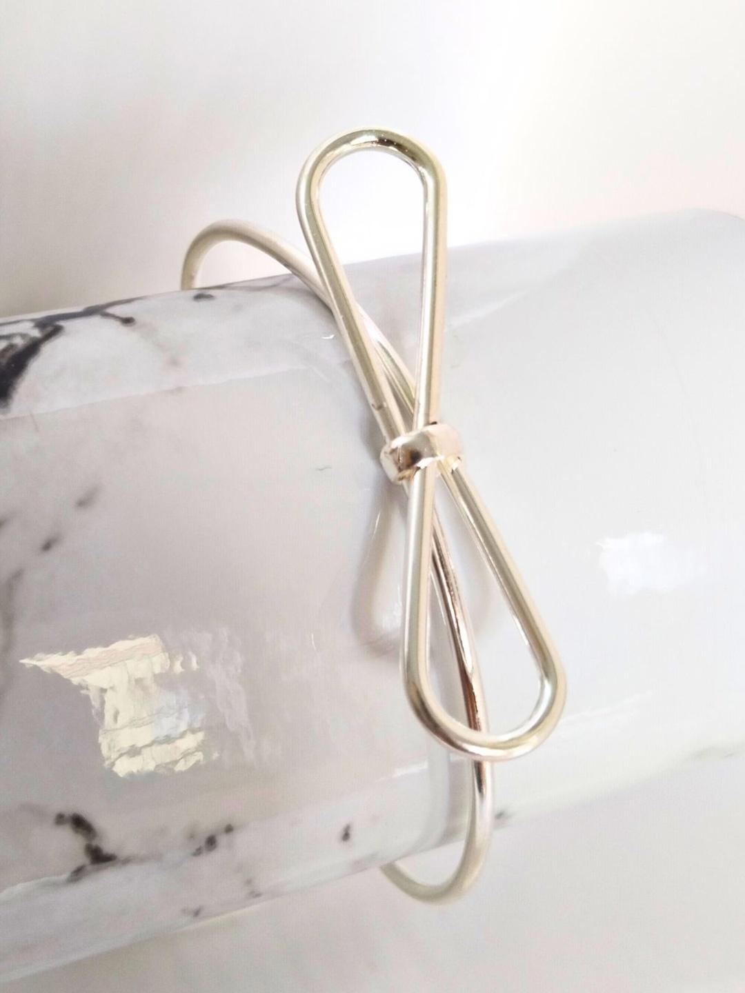 

DressBerry Silver-Plated Cuff Bracelet