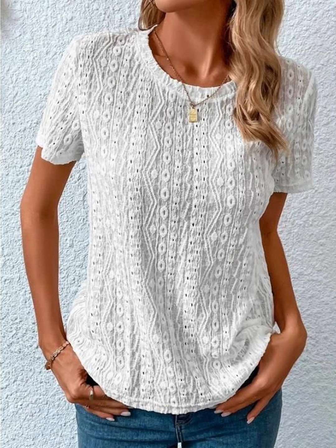 

StyleCast Top, White