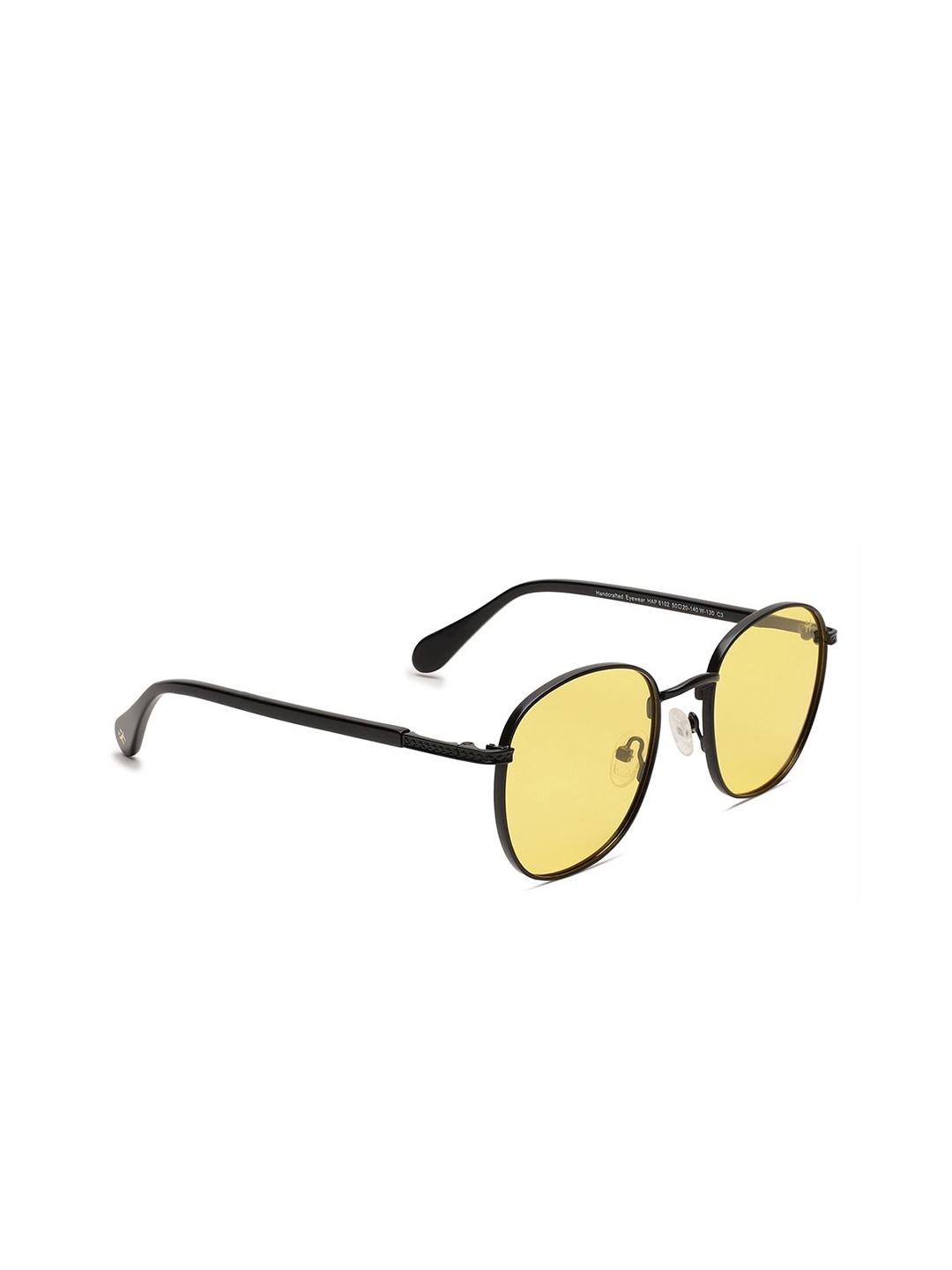 

Specsmakers Unisex Square Sunglasses SMFBKMYL50HAP6102, Yellow