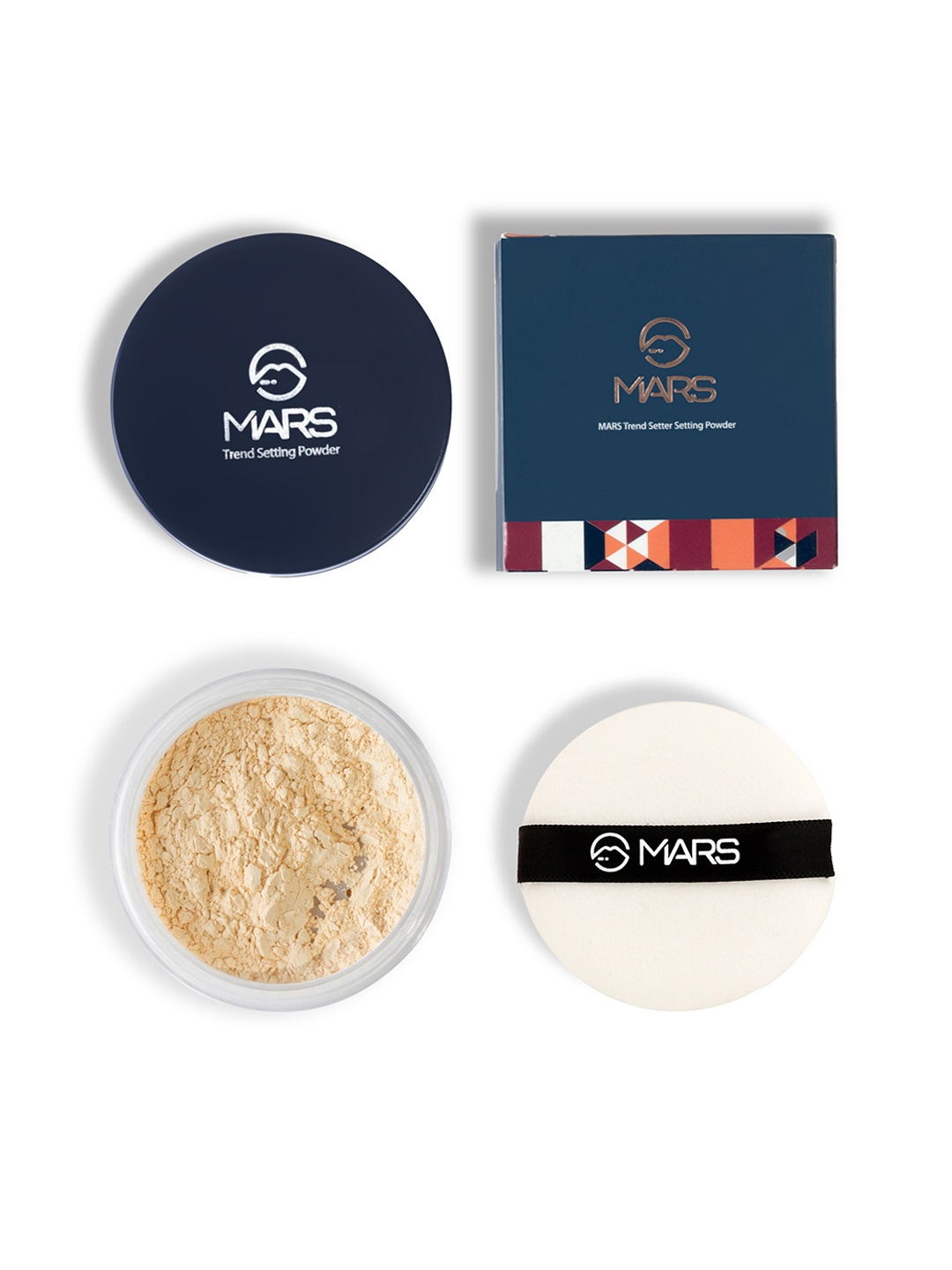 

MARS Matte Translucent Loose Powder, White