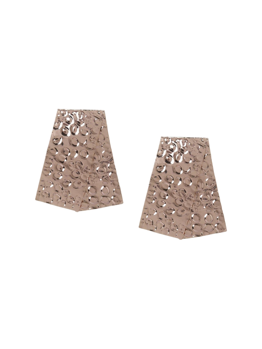 

VALLIYAN BY NITYA Contemporary Drop Earrings, Rose gold