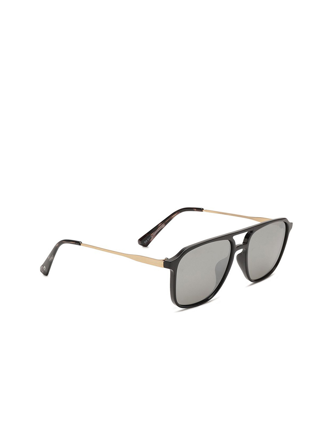 

Specsmakers Unisex Square Sunglasses SSFBKSSL52SPO8113, Silver