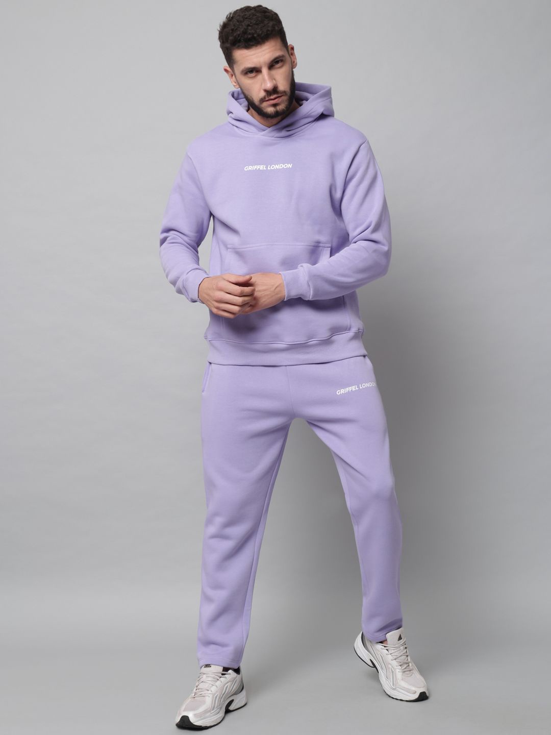 

GRIFFEL Hooded Neck Tracksuits, Mauve