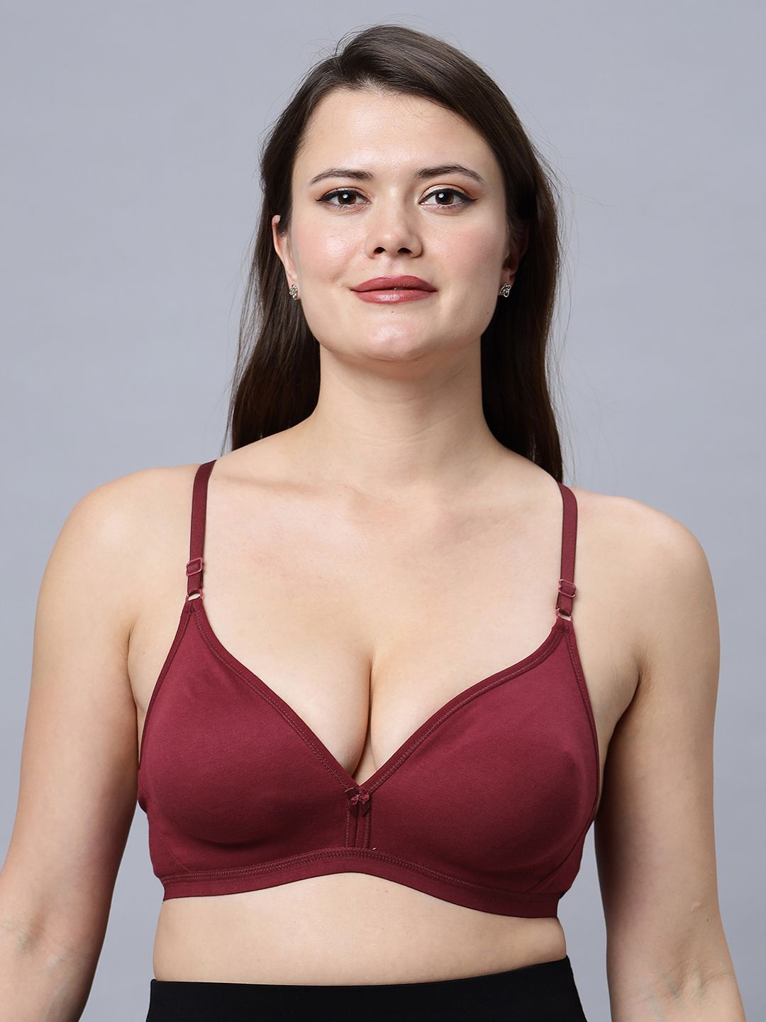 

In Care Bra Half Coverage, Maroon