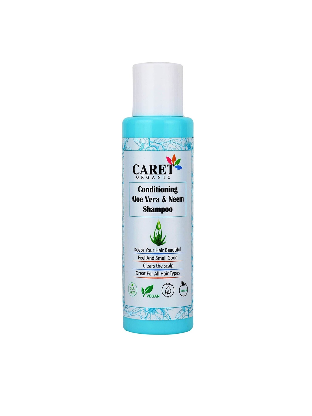 

CARET ORGANIC Conditioning Aloevera & Neem Shampoo-100ml, White