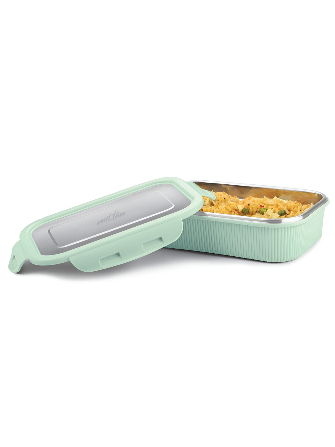 

Milton Cool Touch Rectangular 800 Inner Stainless-Steel Container 780 ml Aqua, Sea green