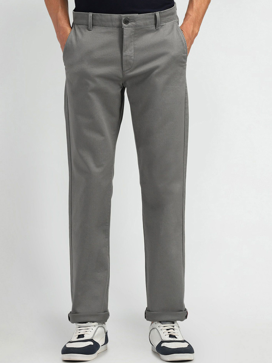

Arrow Sport Men Classic Trousers, Green