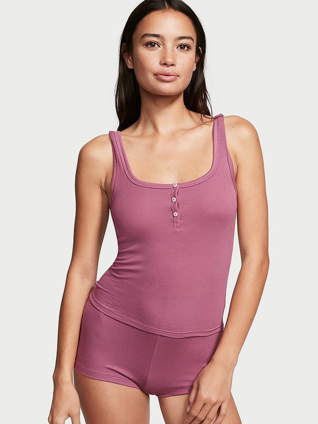 

Victoria's Secret Women Solid Night suit, Red