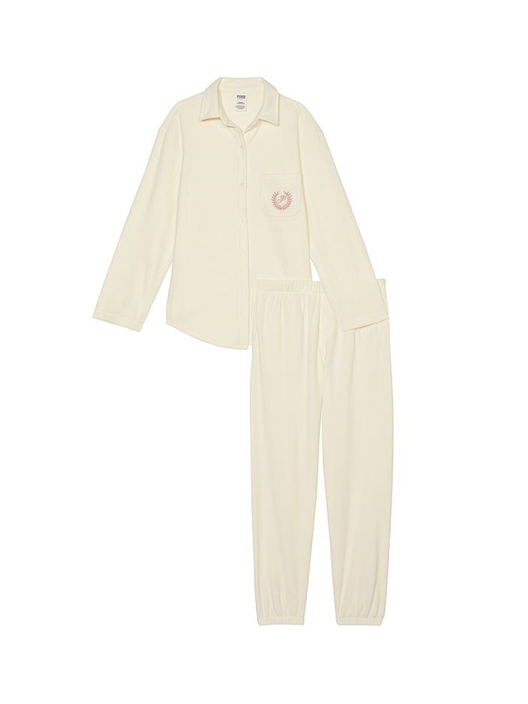 

Victoria's Secret Women Solid Night suit, Beige