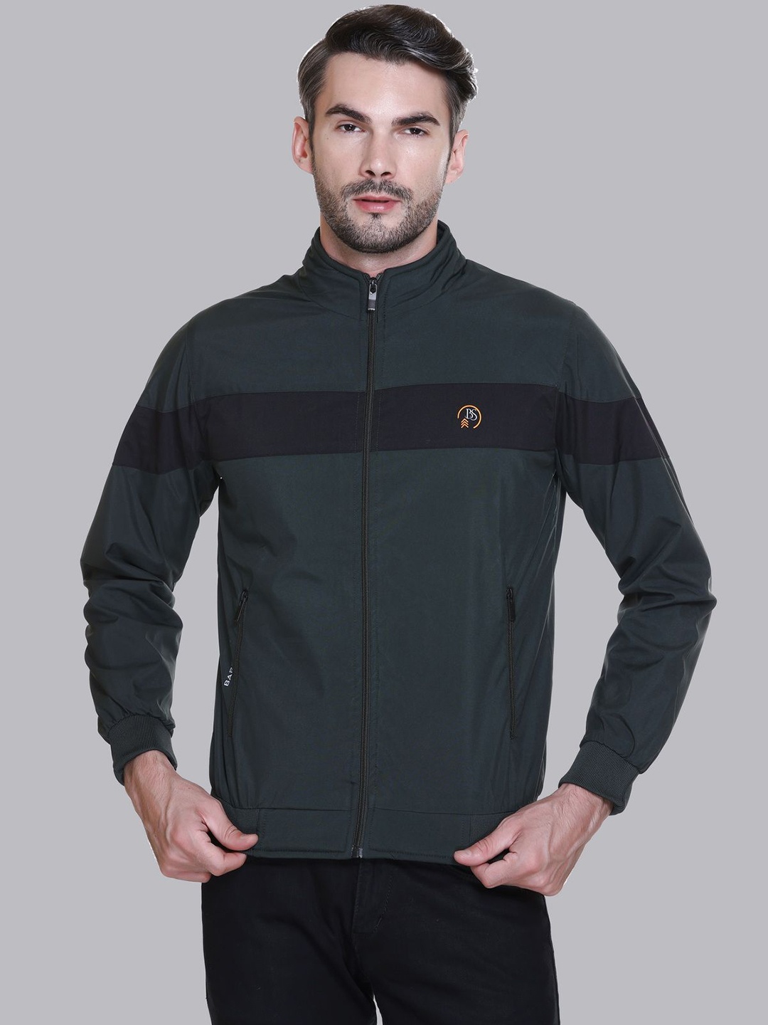 

BARSTOW Men Lightweight Outdoor Bomber Jacket, Olive